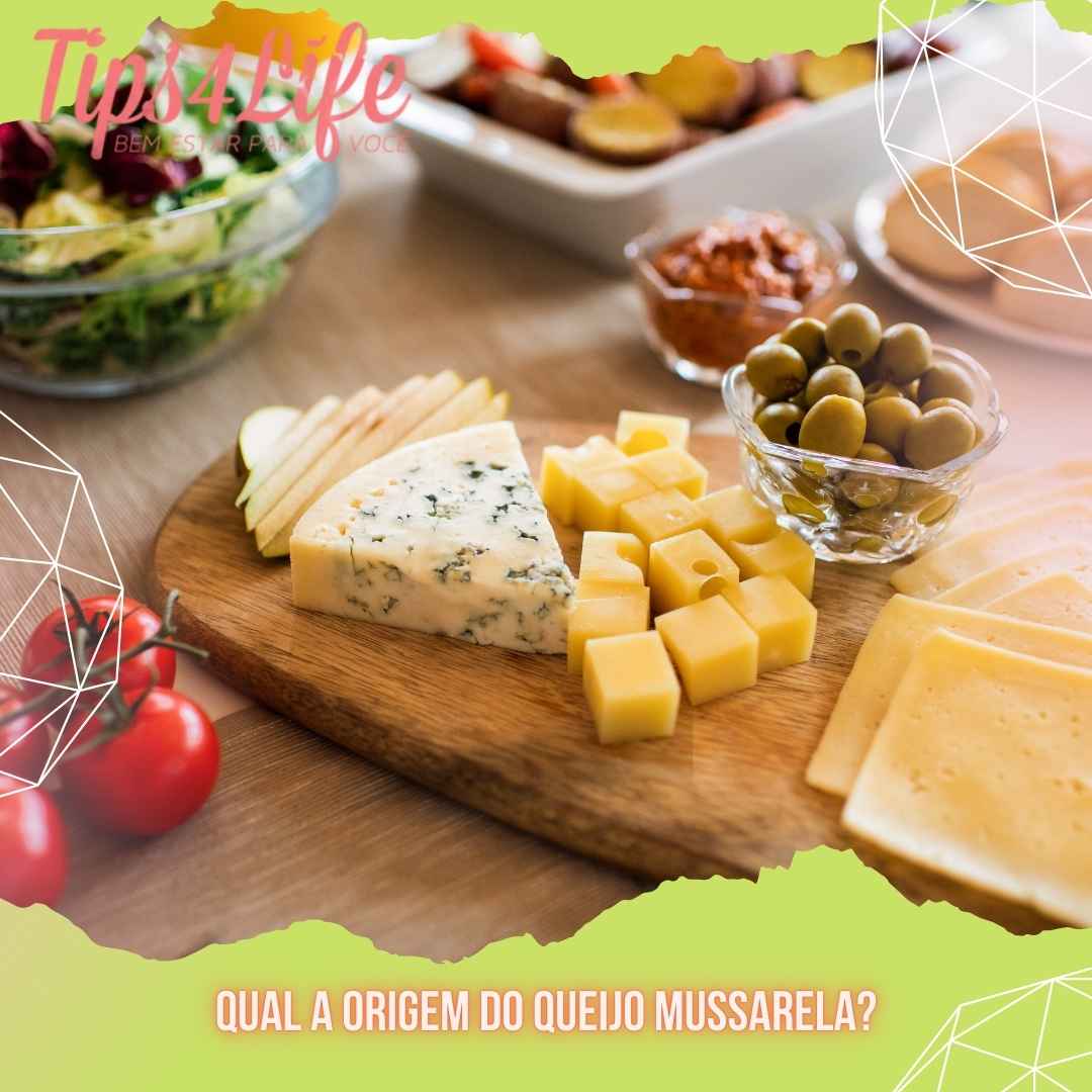 Qual a origem do queijo mussarela
