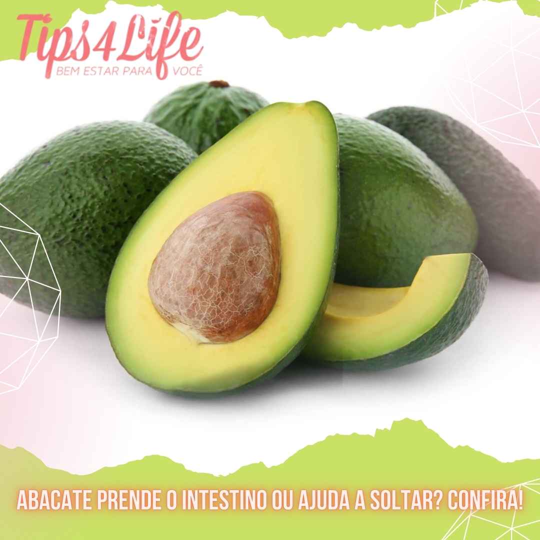 Abacate prende o intestino ou ajuda a soltar Confira!