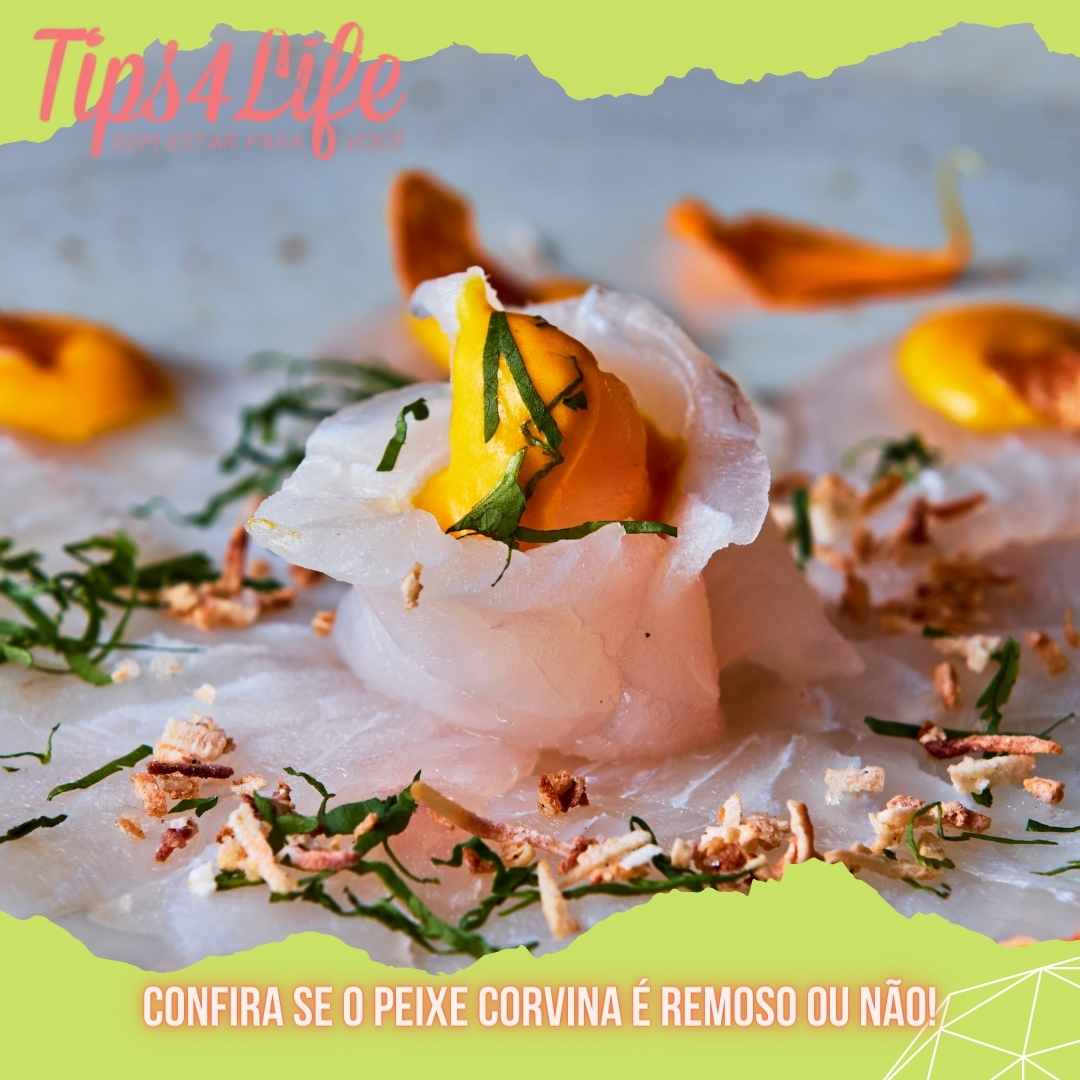 O peixe corvina é remoso ou não!