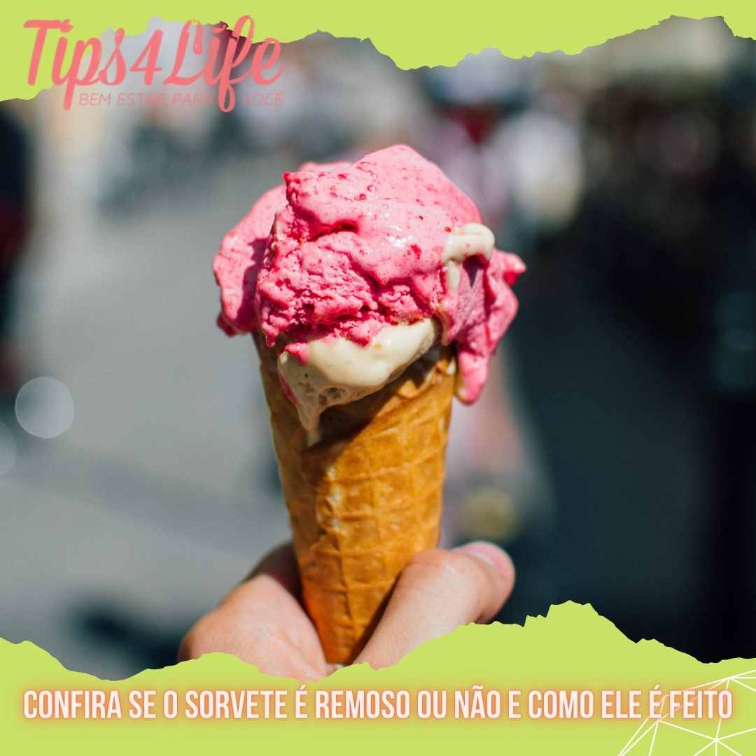 Confira se o sorvete é remoso ou não e como ele é feito